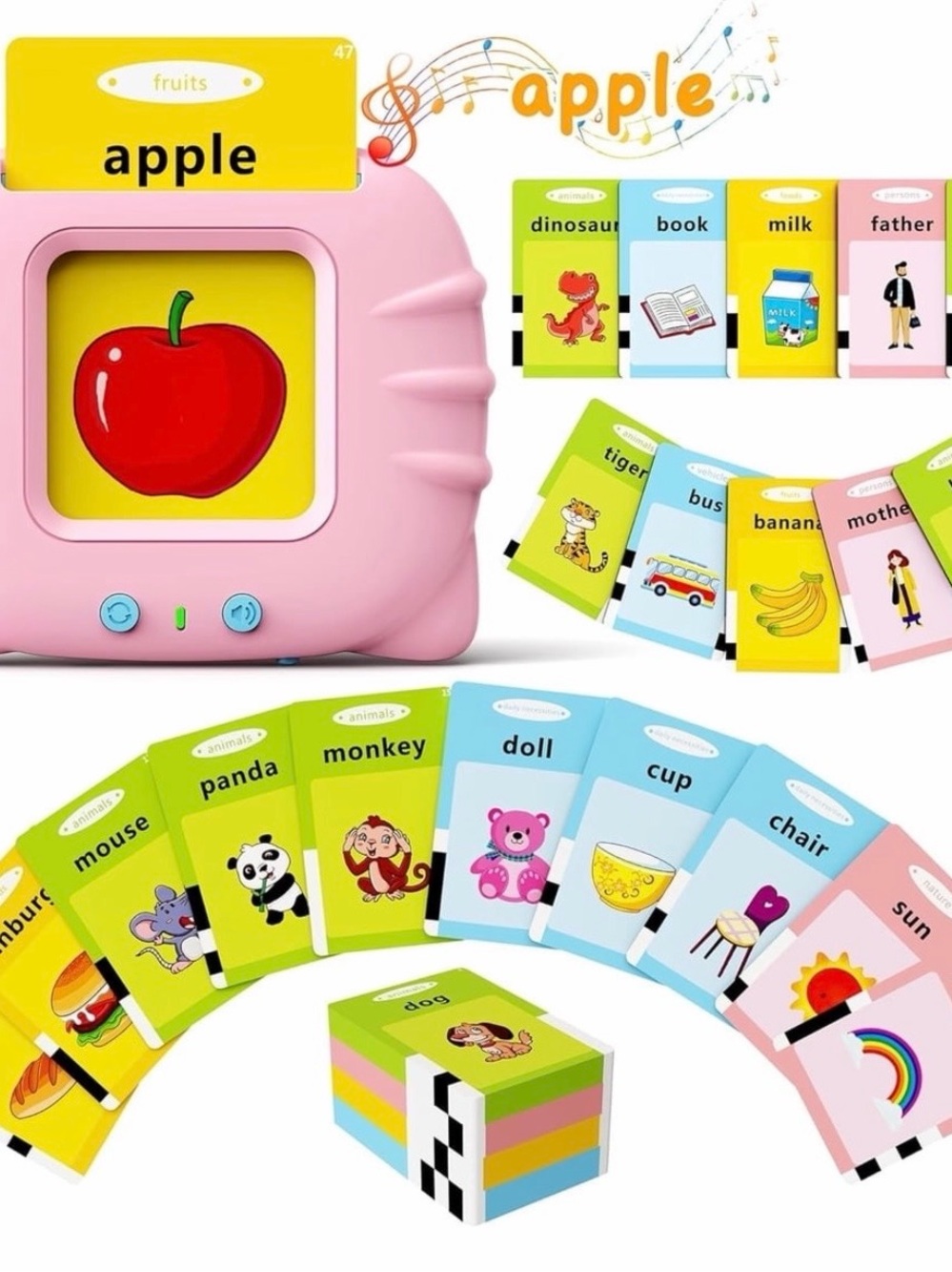 My First Words Teacher: Talking Flash Cards Learning System for Toddlers